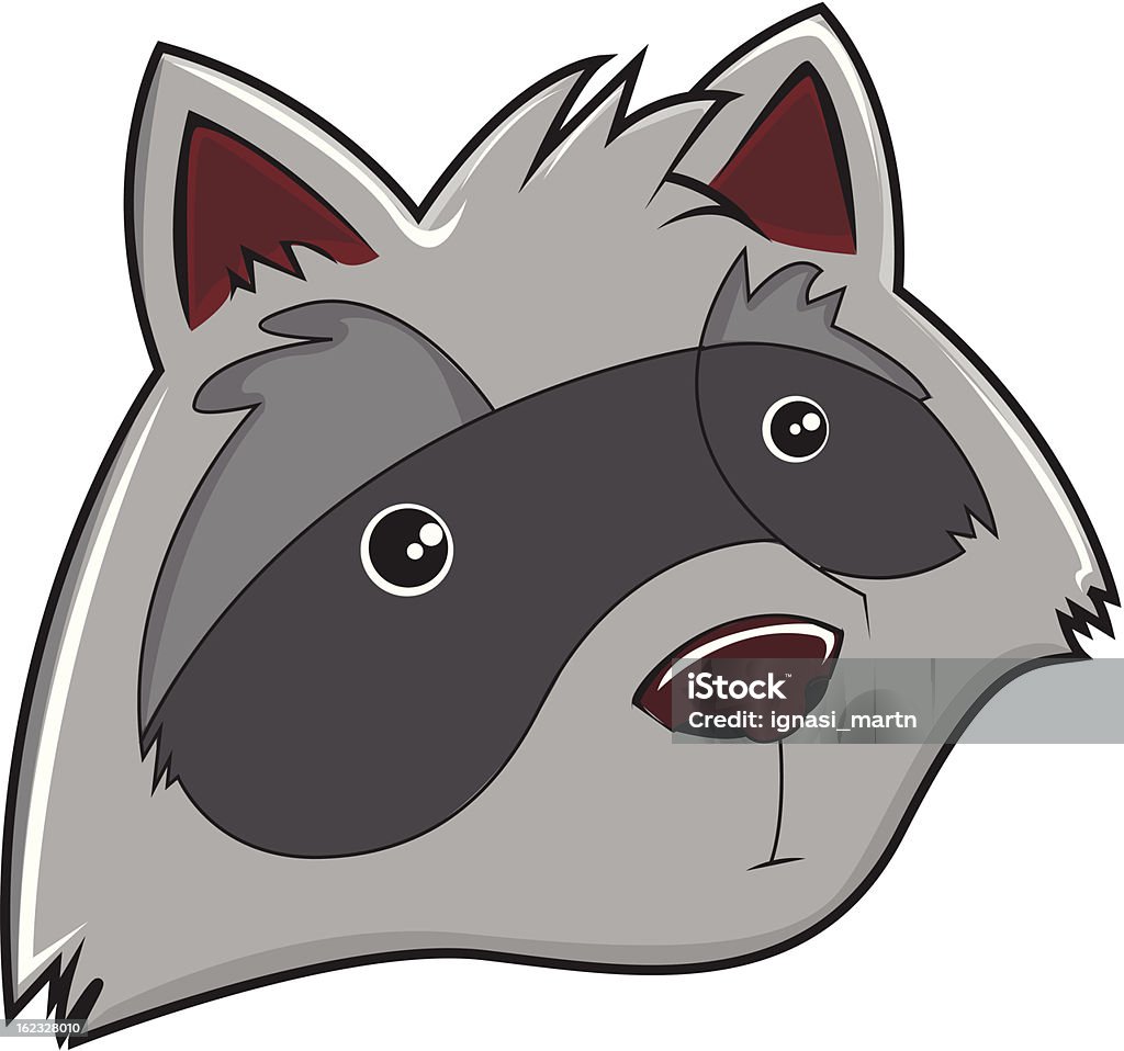 Raccoon - Lizenzfrei Design Vektorgrafik