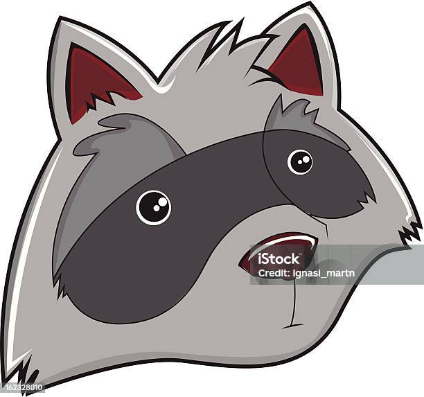 Raccoon Stock Vektor Art und mehr Bilder von Design - Design, Illustration, Illustrationstechnik