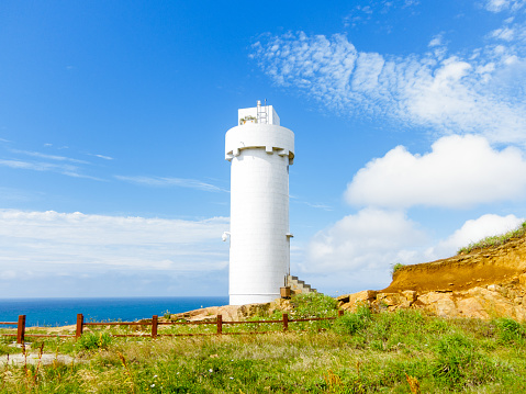 A Beacon under the blue sky