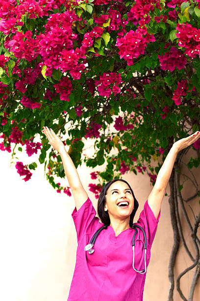 istock Excited Young Female Nurse 162331895