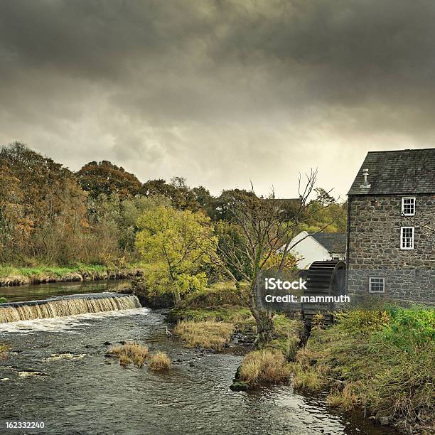 Watermill In Bushmills Stock Photo - Download Image Now - Whiskey, Village, Northern Ireland