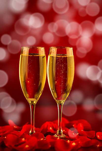 istock Two glasses of champagne 162335809