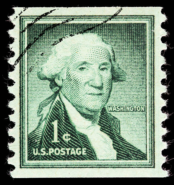 istock George Washington Depicted on US Stamp, First American President) 162337924