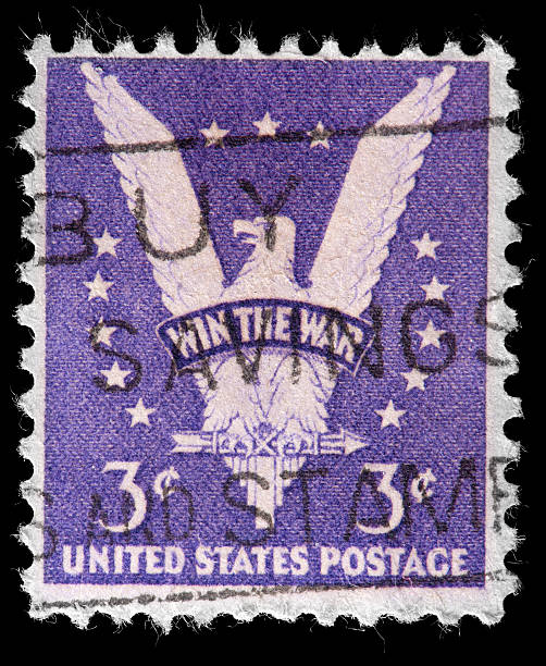 istock American Psotage Stamp - Win the War 1942 162337932