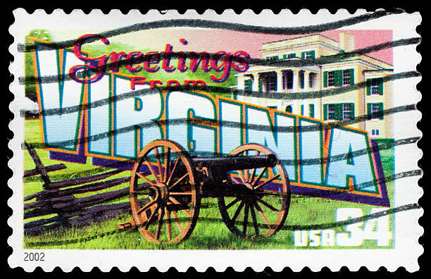 istock Virginia State Postage Stamp 