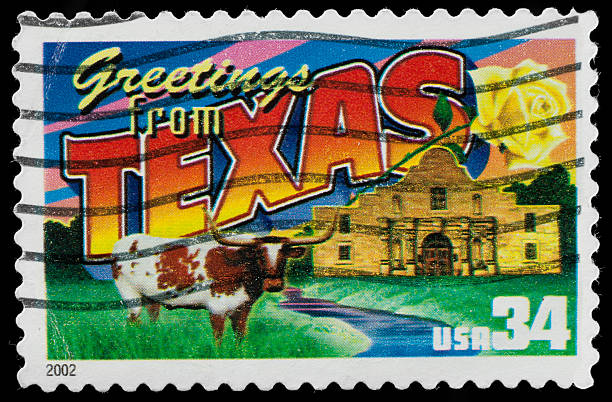 istock Texas State Postage Stamp 