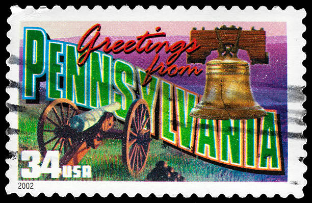 Pennsylvania State Postage Stamp 