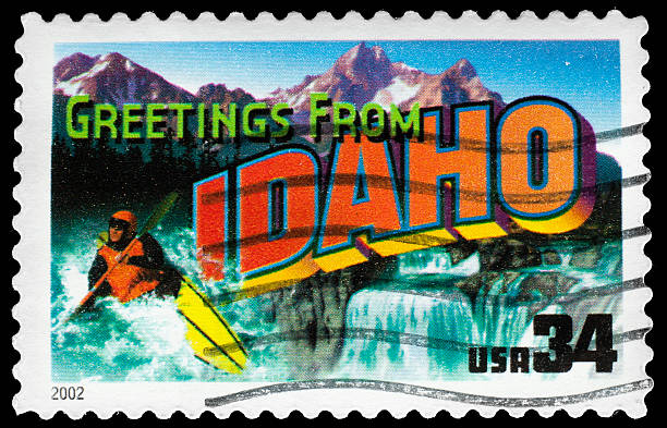 istock Idaho State Postage Stamp 