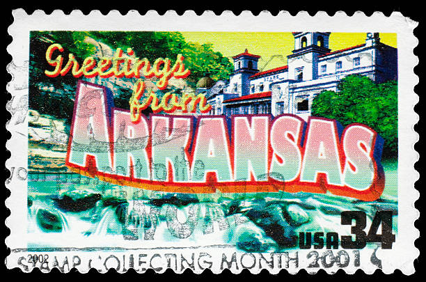 istock Arkansas State Postage Stamp 