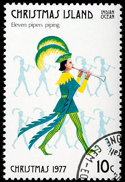 istock Christmas Island (Australia) 1997 High Design Postage Stamp 162338503