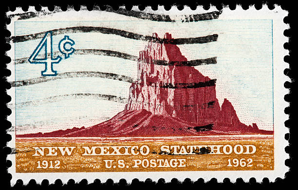 istock New Mexico State Vintage Postage Stamp 162339773