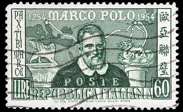 istock Marco Polo Postage Stamp from Italy 162340286