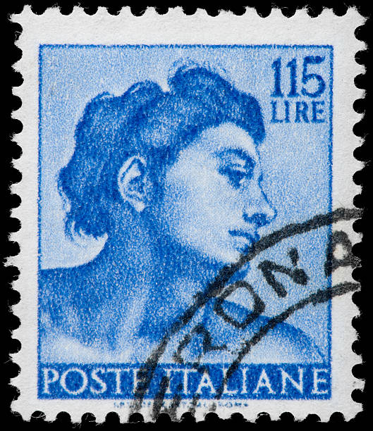istock The Creation of Adam by Michelangelo Postage Stamp 162342160