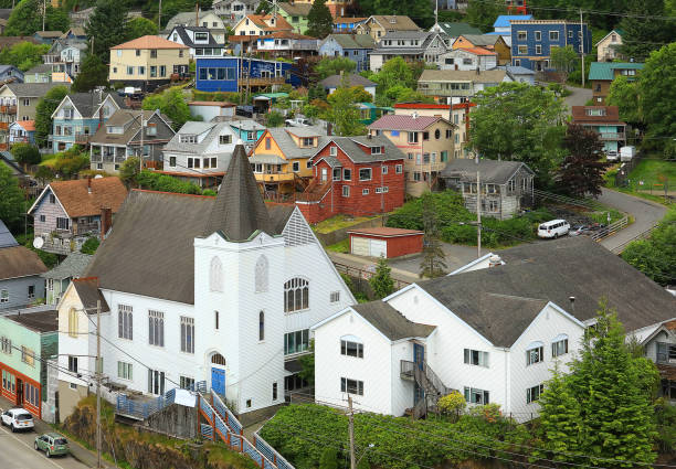 istock Homes in Ketchikan, Alaska 1623450973