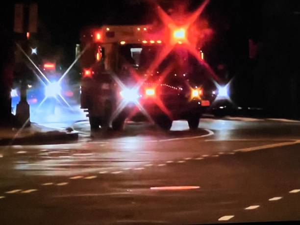 istock rescue vehicle in action in the night 1623460024