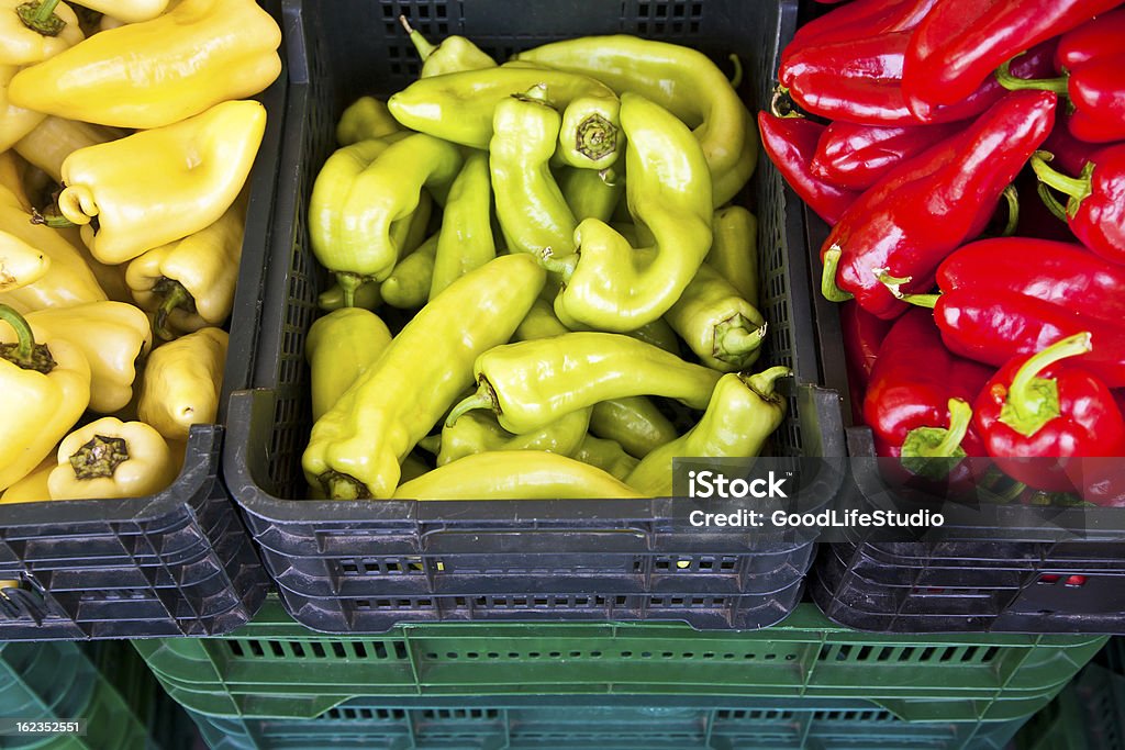 Peppers - Lizenzfrei Bildkomposition und Technik Stock-Foto