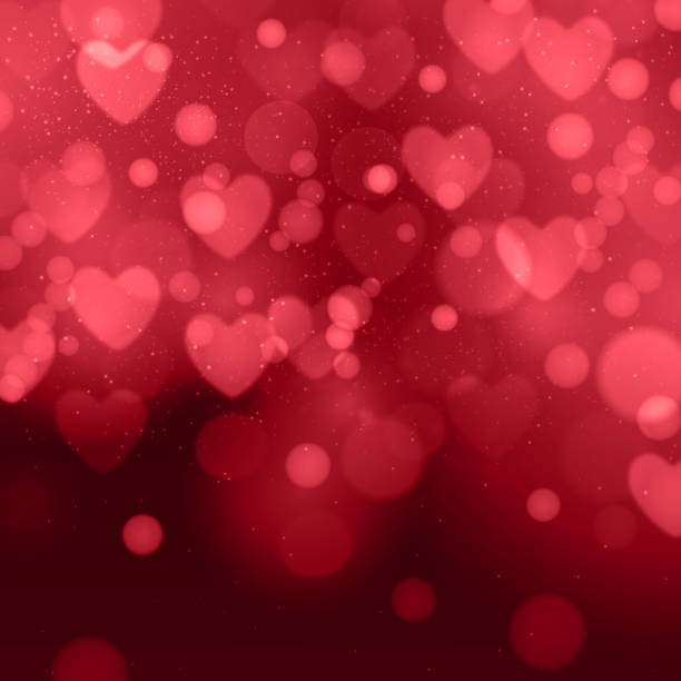 istock Valentines day background banner - abstract panorama background with red hearts - concept love 1623528953