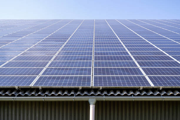 istock roof-mounted solar collectors on large roof 1623532050