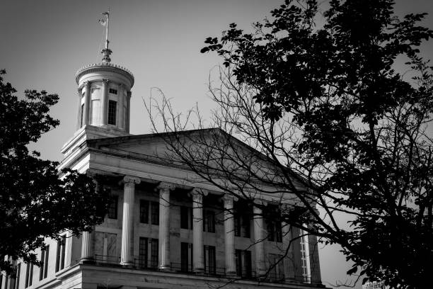 tennessee capitol 2 - tennessee nashville capital government zdjęcia i obrazy z banku zdjęć