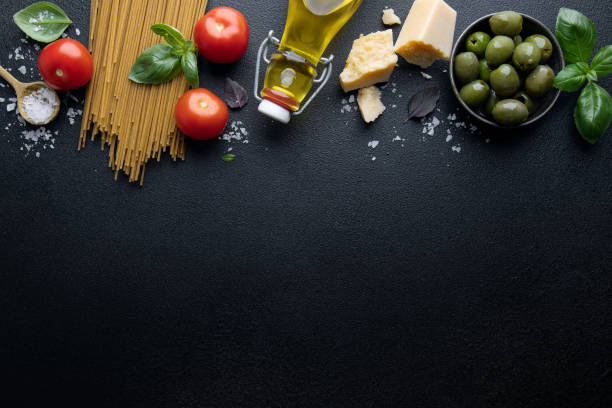 istock Pasta with parmesan and spices 1623564203