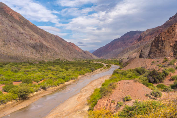 istock RIVER LAS CONCHAS. QUEBRADA DE LAS CONCHAS, CAFAYATE, NATIONAL ROUTE 68. CALCHAQUIES VALLEYS, SALTA. ARGENTINA. 1623569746