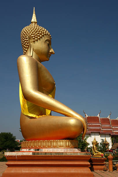 istock Big Golden Buddha Statue,Thailand 162362428