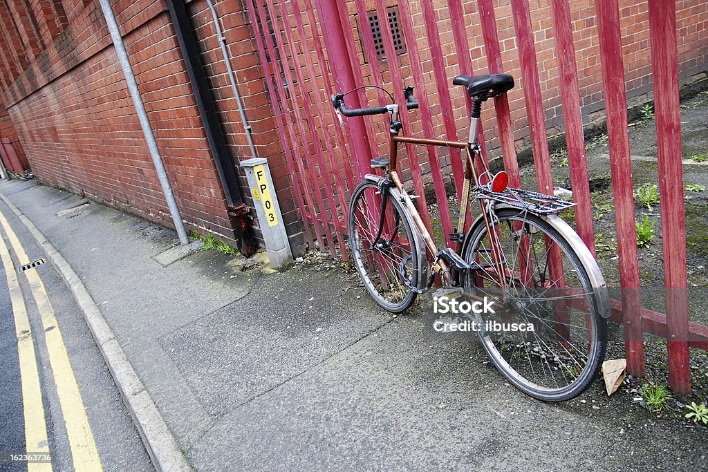 Bicycle in the street Bicycle in the street. Bicycle Stock Photo