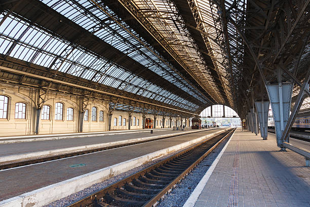 istock Lviv Central Station early on a clear morning 162364050