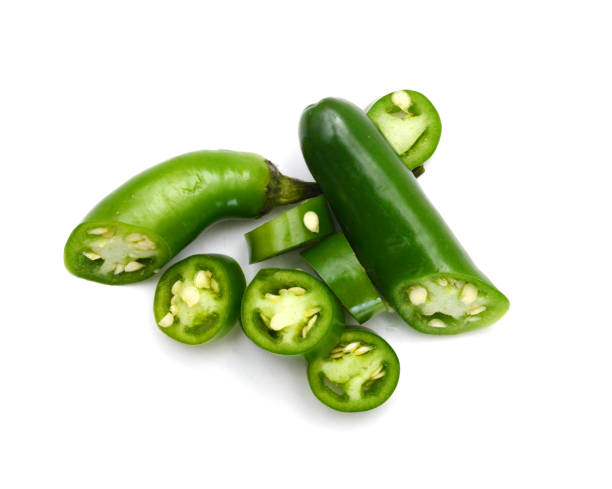 istock fresh green cut chili pepper pieces on a white background 1623649498