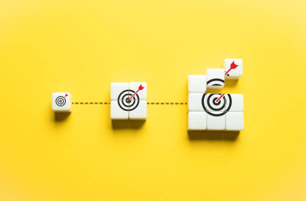 istock Increase and complexity of the goal. 1623783400