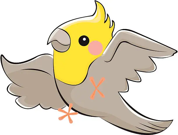 Vector illustration of Cockatoo