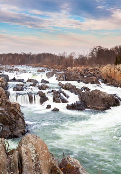 istock Whitewater rapids on the Potomac River at Great Falls Park, VA 1623888974
