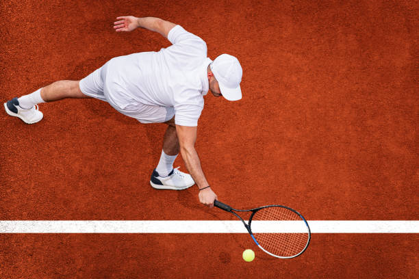 istock Tennis player hitting ball 1623935326