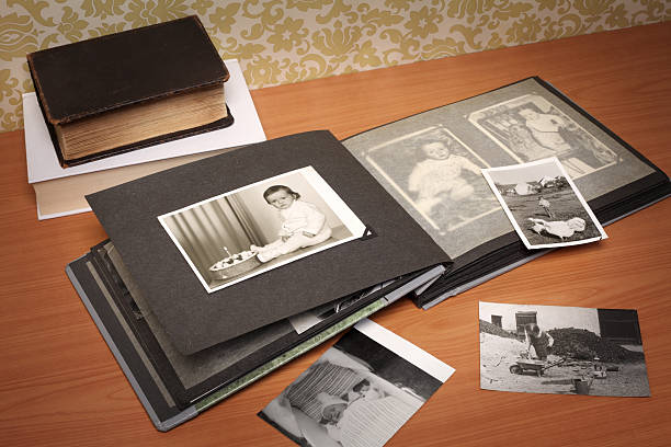 istock Album with Old Photographs 162394202