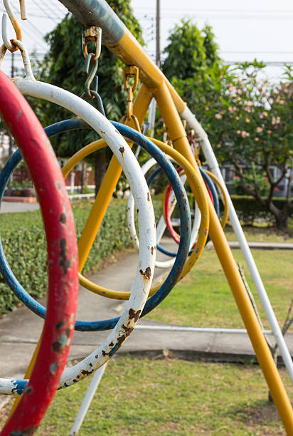 istock Perspective equipment in the playground 162401203
