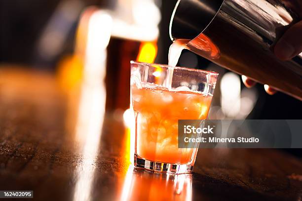 Cocktail Stock Photo - Download Image Now - Alcohol - Drink, Back Lit, Bar - Drink Establishment