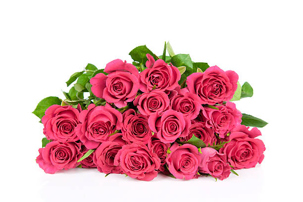 istock Bouquet of pink roses 162404228