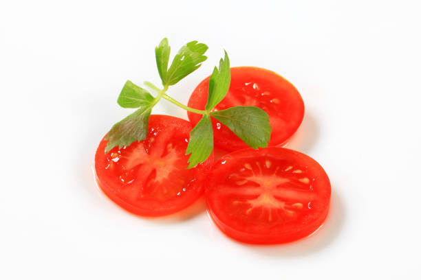 istock Slices of tomato 162406452