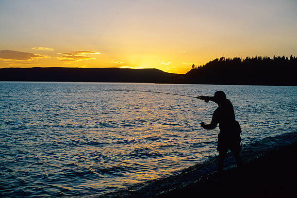 istock Fishing Yellowstone Lake 162406998