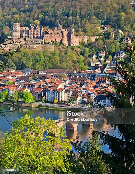 Heidelberg W Spring - zdjęcia stockowe i więcej obrazów Heidelberg - Niemcy - Heidelberg - Niemcy, Architektura, Bez ludzi