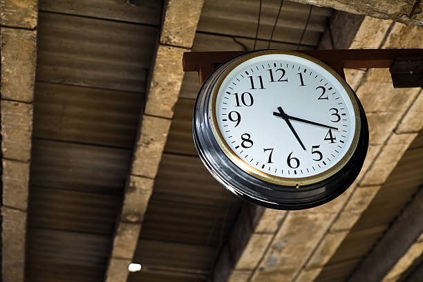 Clock stock photo