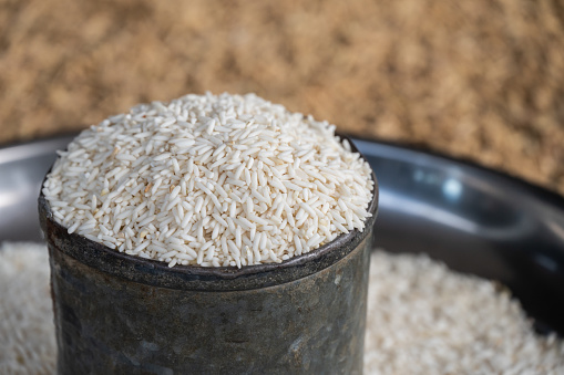 Rice is a staple crop for much of the world's population.