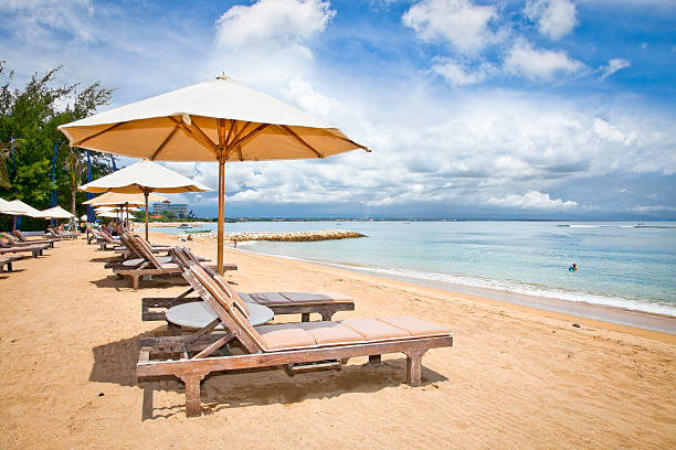 istock Beautiful Sanur beach on Bali 162418988