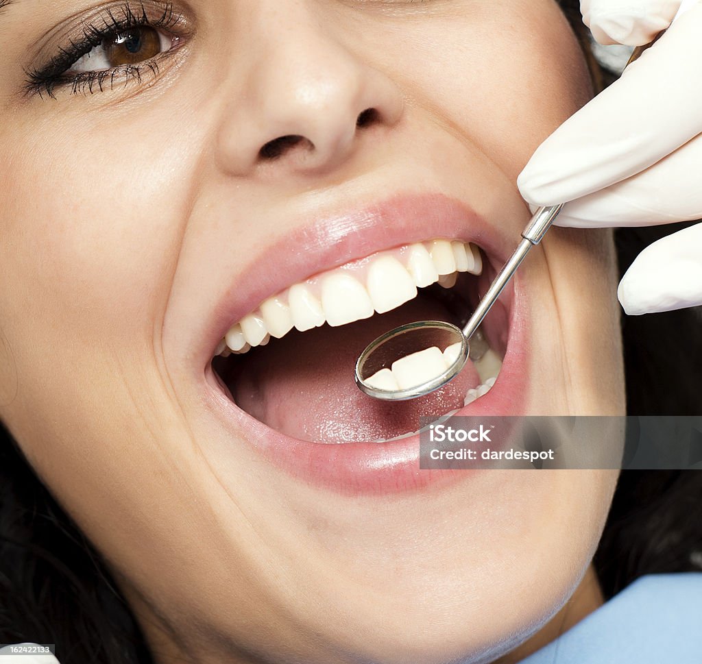 No Dentista - Royalty-free Dentista Foto de stock