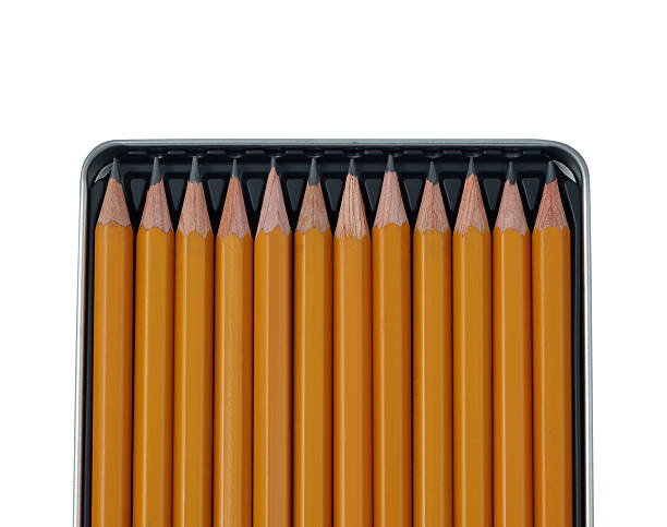 istock Pencils in open metal box. 162426364