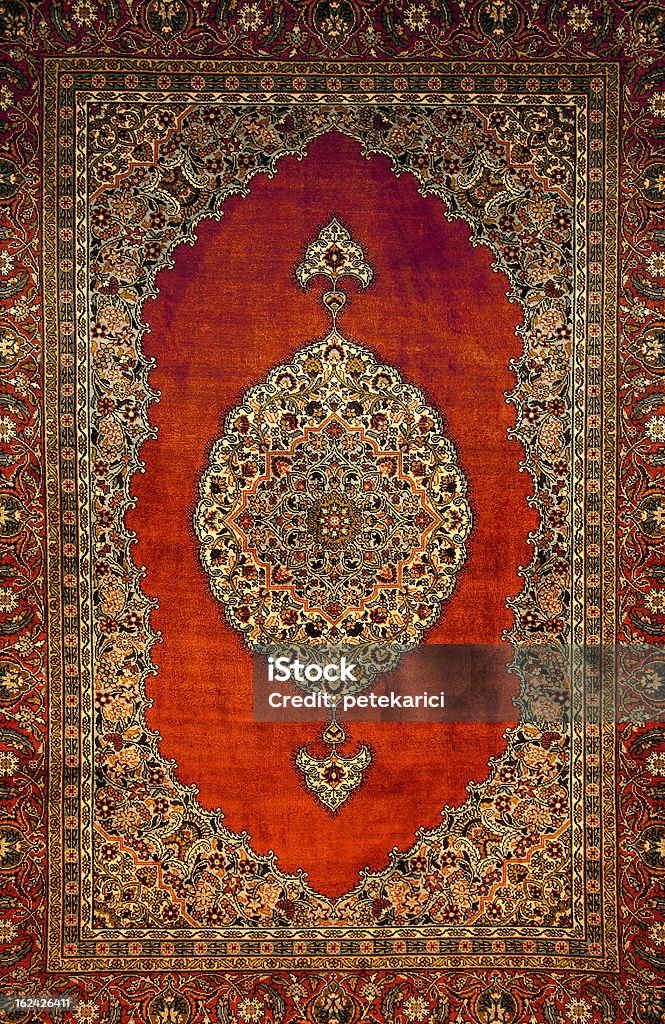 Turkish Carpet  Rug Stock Photo
