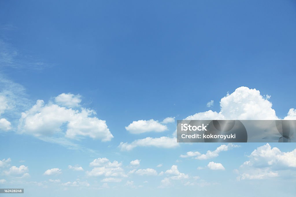 cloudscape Blue sky background with white clouds Sky Stock Photo