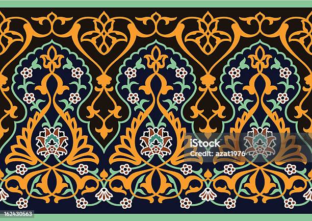 Donir Seamless Border Stock Illustration - Download Image Now - Border - Frame, Antique, Arabic Style