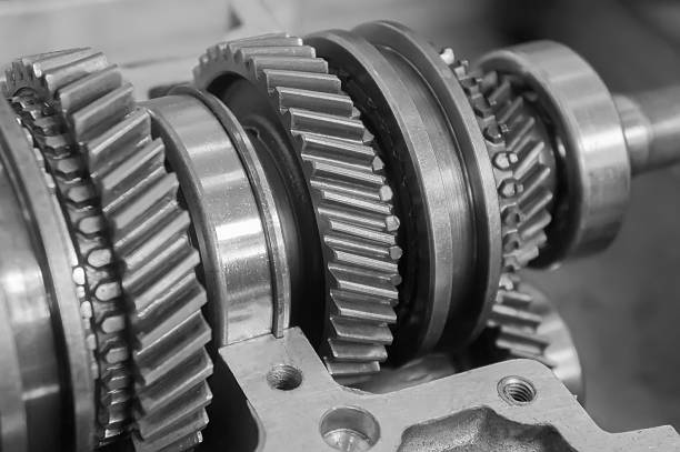 gear box 부품 - crank bicycle gear engine gearshift 뉴스 사진 이미지
