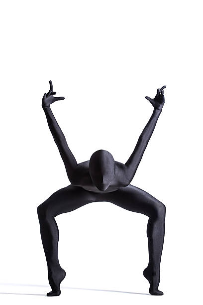 zentai costume - spandex photos et images de collection